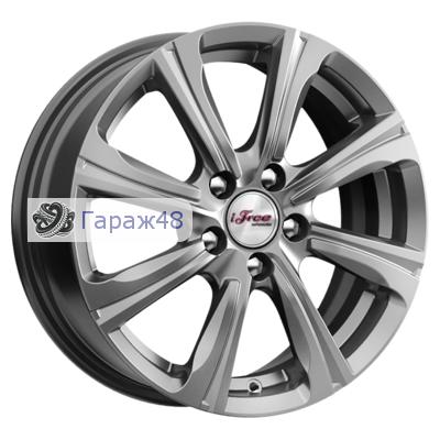 iFree Aperol R15 / 6J PCD 4x100 ET 35 ЦО 67.1 Литые Темно-серебристый